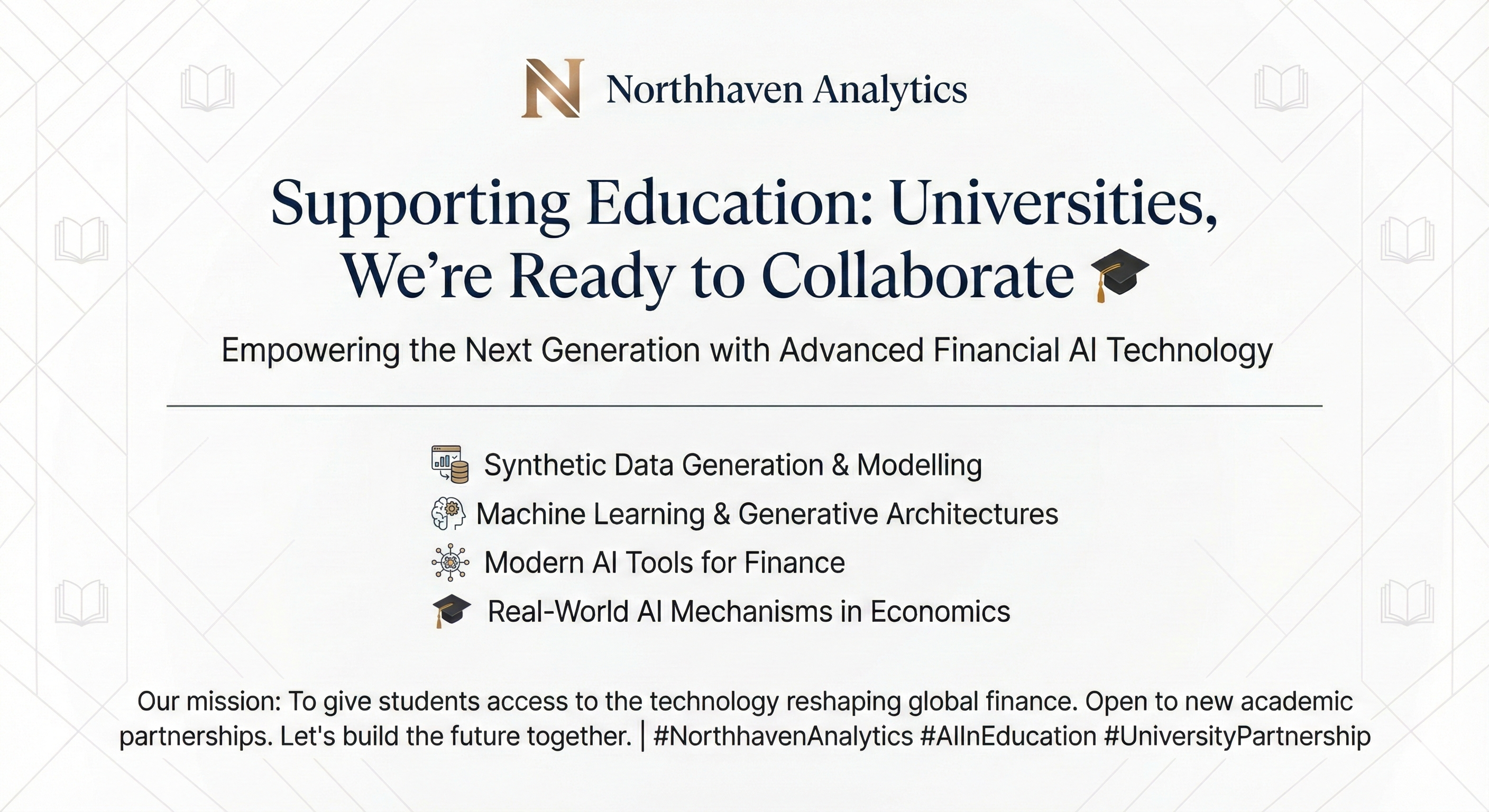 Northhaven Analytics & Education: Building the Next Generation of Financial AI Talent